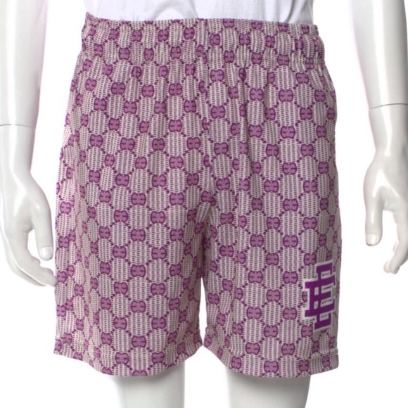ERIC EMANUEL EE Graphic Print Athletic Basic Shorts Size: XS - Picture 2 of 4